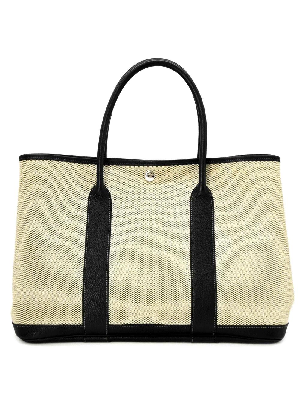 Hermes Garden Party Tote Toile And #375753H22B